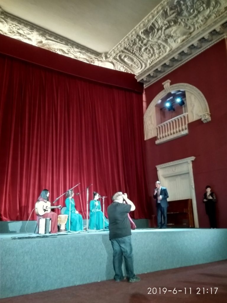 Торжественное открытие Третьего фестиваля Дней грузинского кино в Санкт-Петербурге.