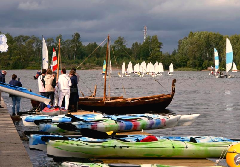 IV Фестиваль водного туризма Ленинградской области в Выборге.