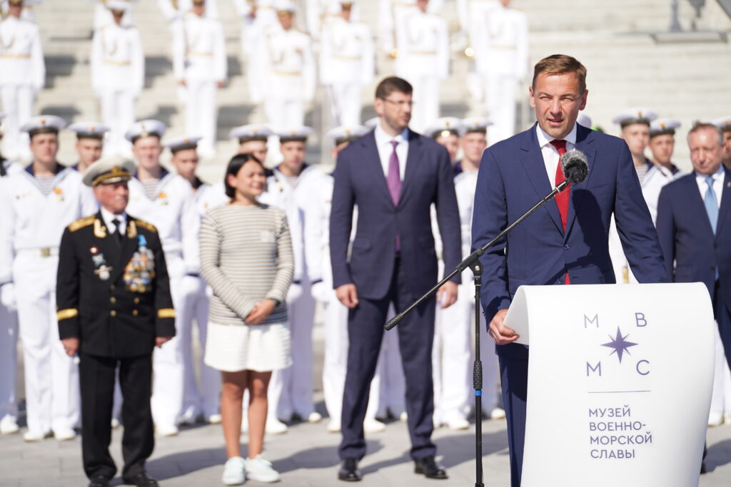 В День ВМФ состоялось торжественное открытие Музея военно-морской славы в кронштадтском кластере «Остров фортов»